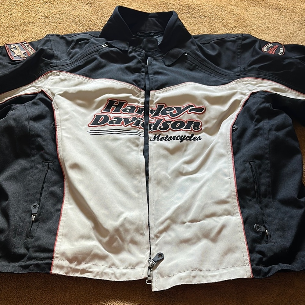 Women’s Harley-Davidson Black and White Jacket